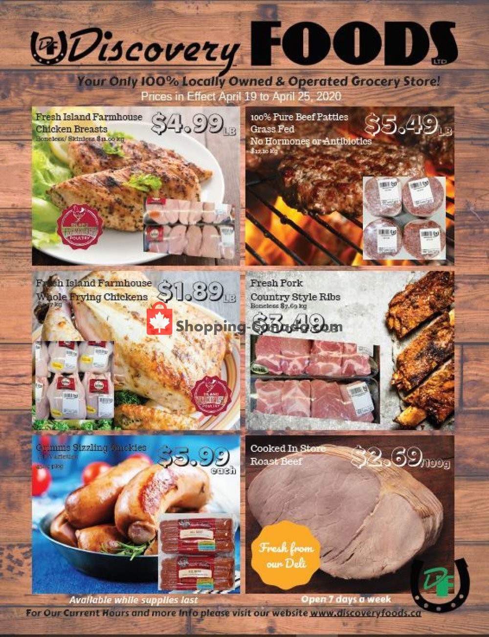 Discovery Foods flyer from Sunday April 19, 2020 to Saturday April 25, 2020 - page 1