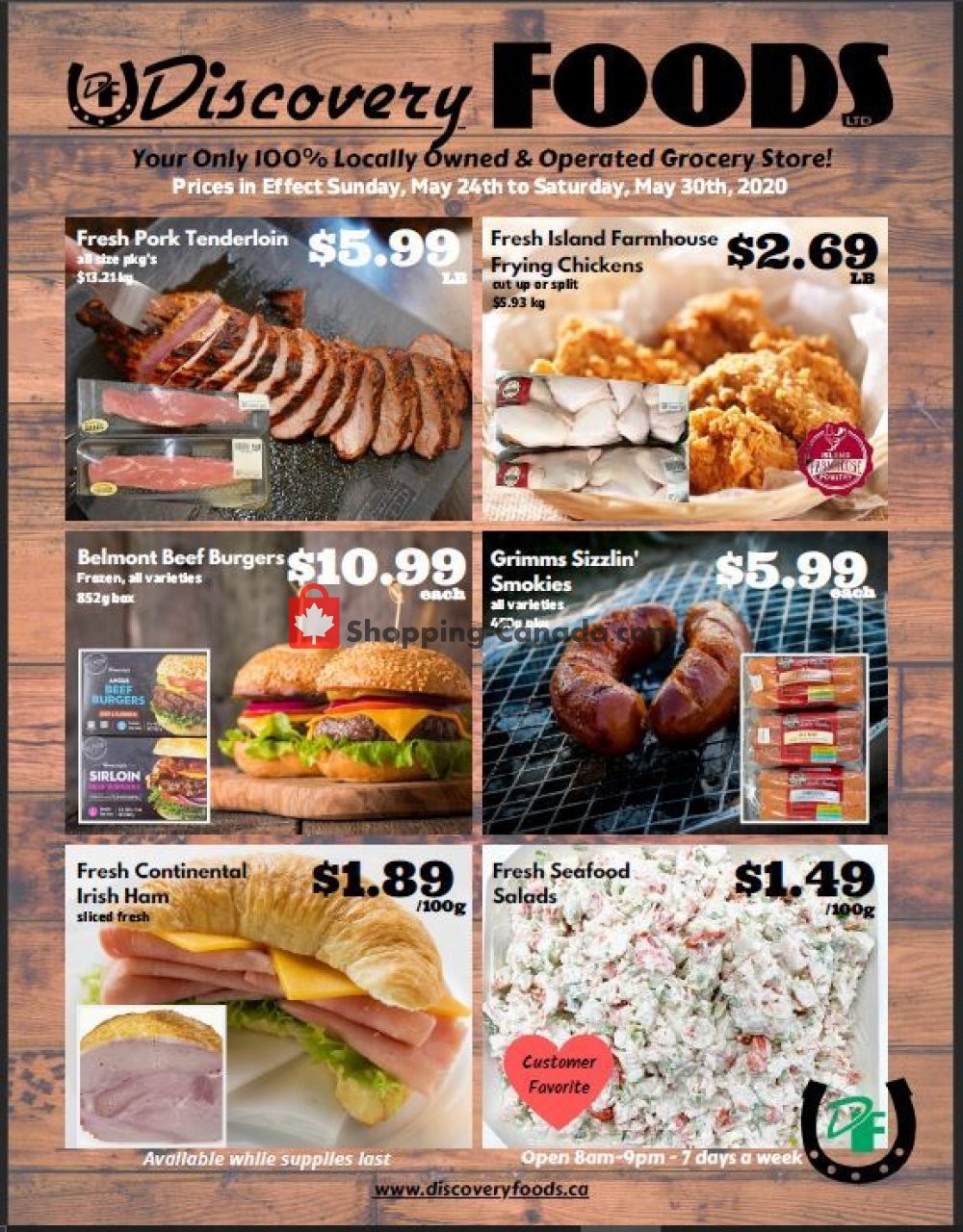 Discovery Foods flyer from Sunday May 24, 2020 to Saturday May 30, 2020 - page 1