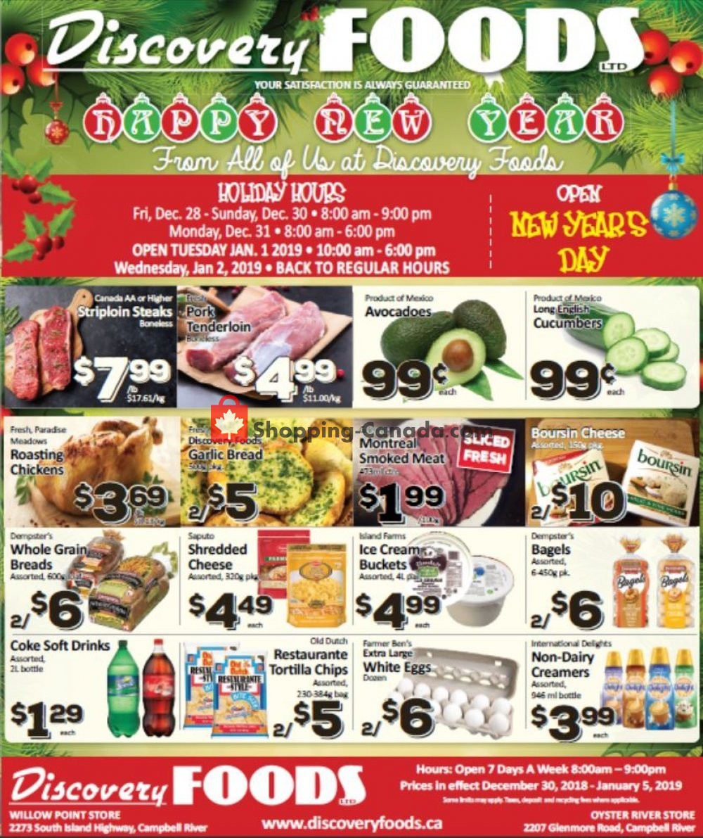 Discovery Foods flyer from Sunday January 6, 2019 to Saturday January 12, 2019 - page 2