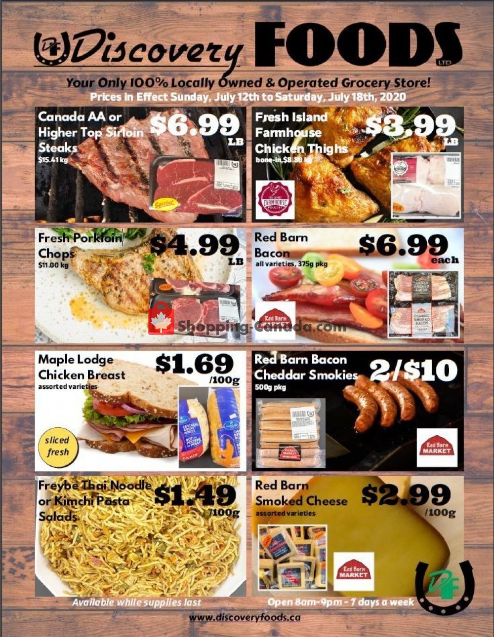 Discovery Foods flyer from Sunday July 12, 2020 to Saturday July 18, 2020 - page 1