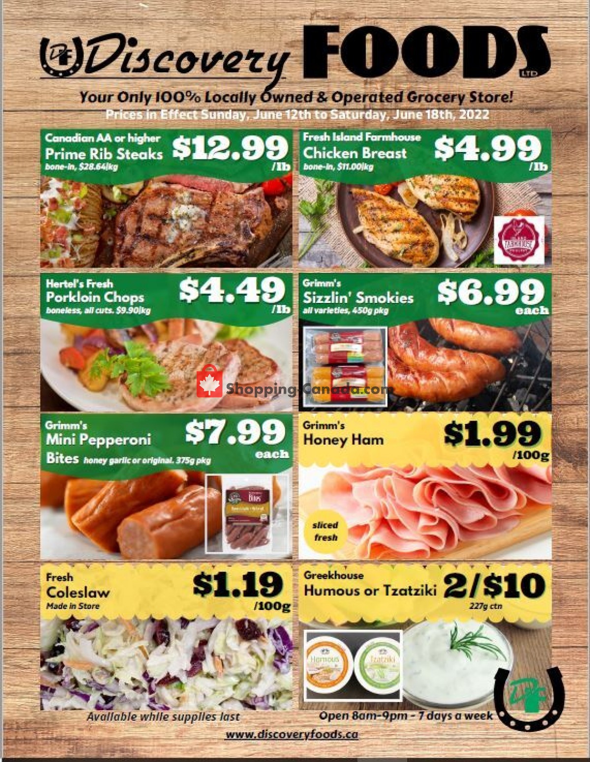 Discovery Foods flyer from Sunday June 12, 2022 to Saturday June 18, 2022 - page 1