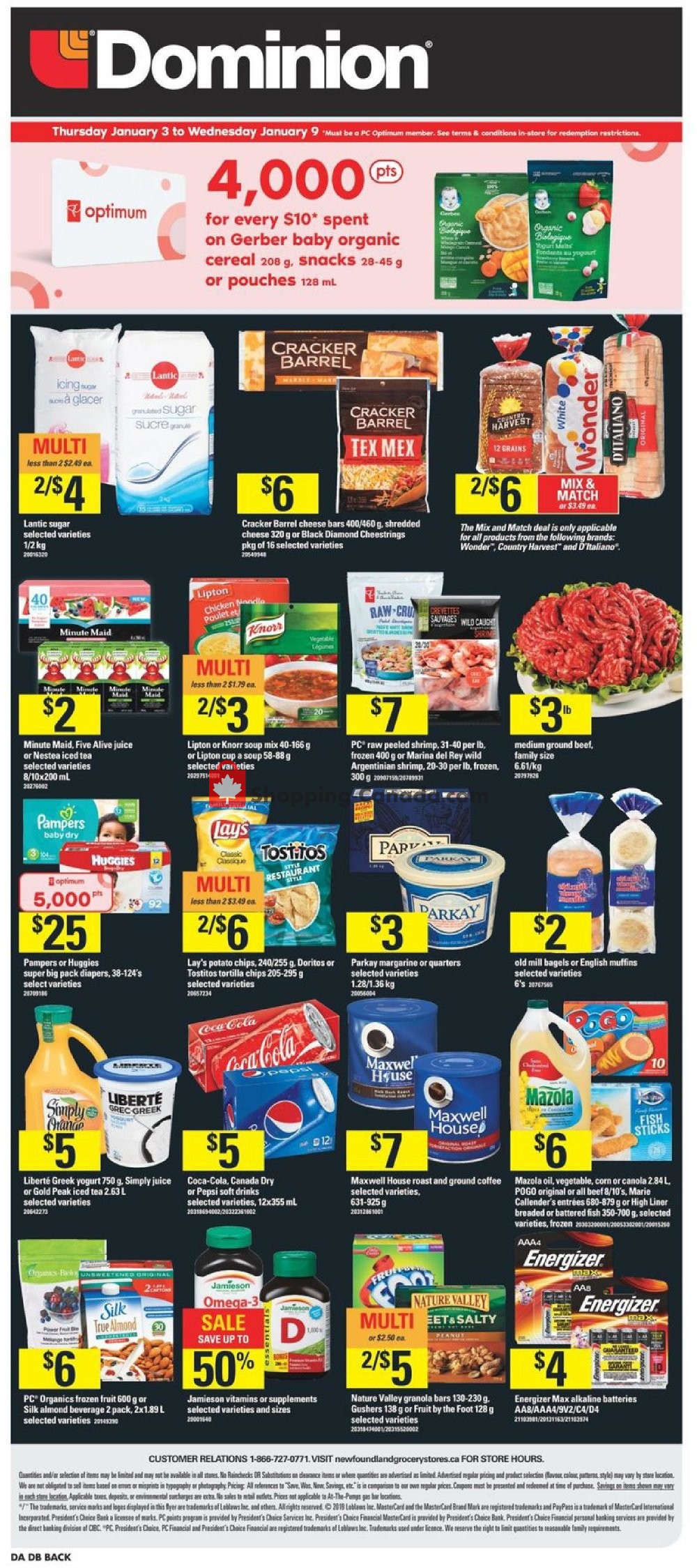 Dominion flyer from Thursday January 3, 2019 to Wednesday January 9, 2019 - page 18