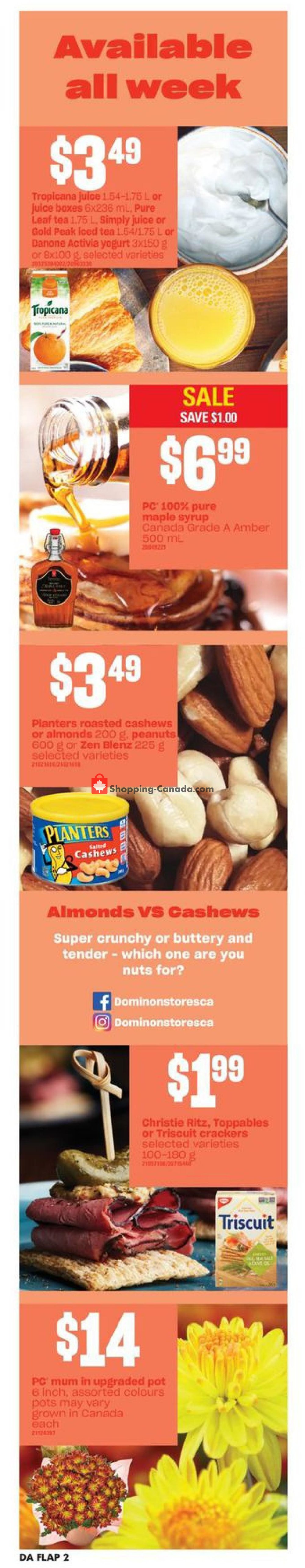 Dominion flyer from Thursday October 10, 2019 to Wednesday October 16, 2019 - page 2