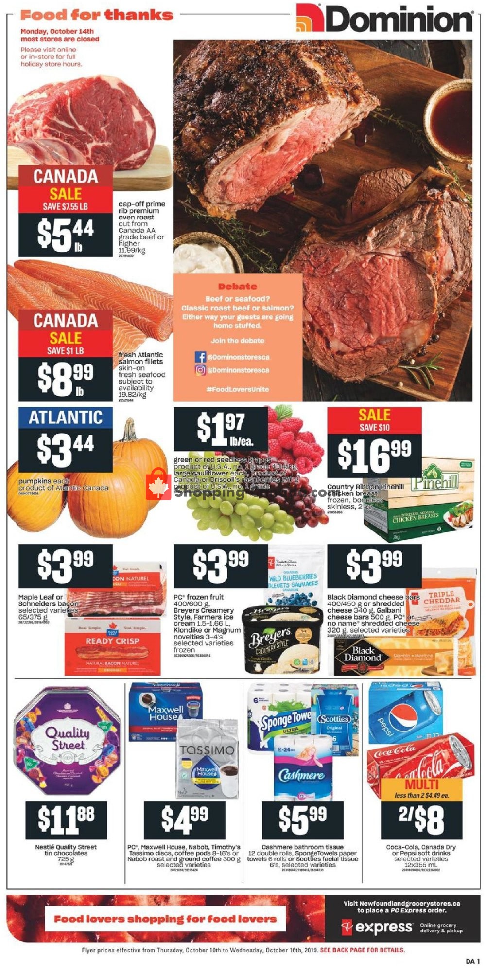 Dominion flyer from Thursday October 10, 2019 to Wednesday October 16, 2019 - page 3