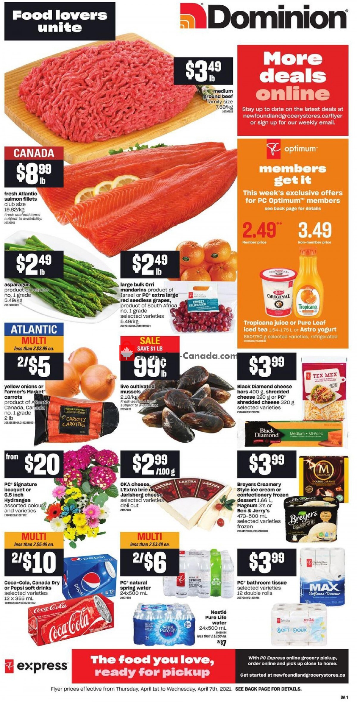 Dominion flyer from Thursday April 1, 2021 to Wednesday April 7, 2021 - page 3