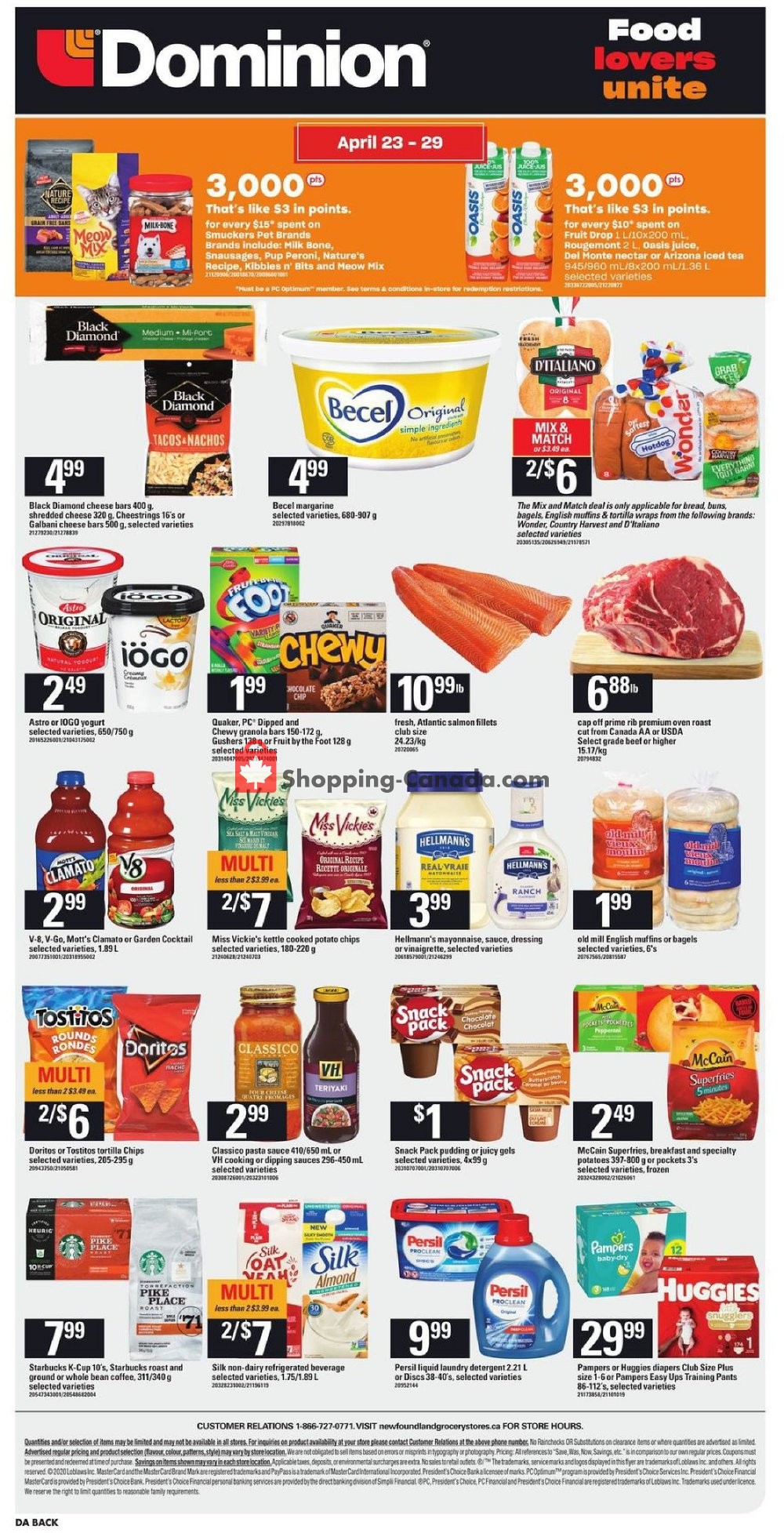 Dominion flyer from Thursday April 23, 2020 to Wednesday April 29, 2020 - page 2