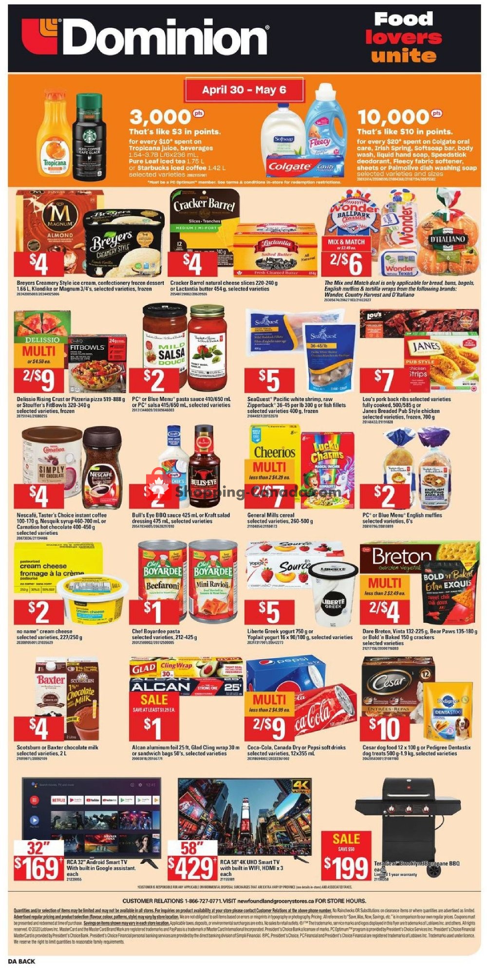 Dominion flyer from Thursday April 30, 2020 to Wednesday May 6, 2020 - page 4