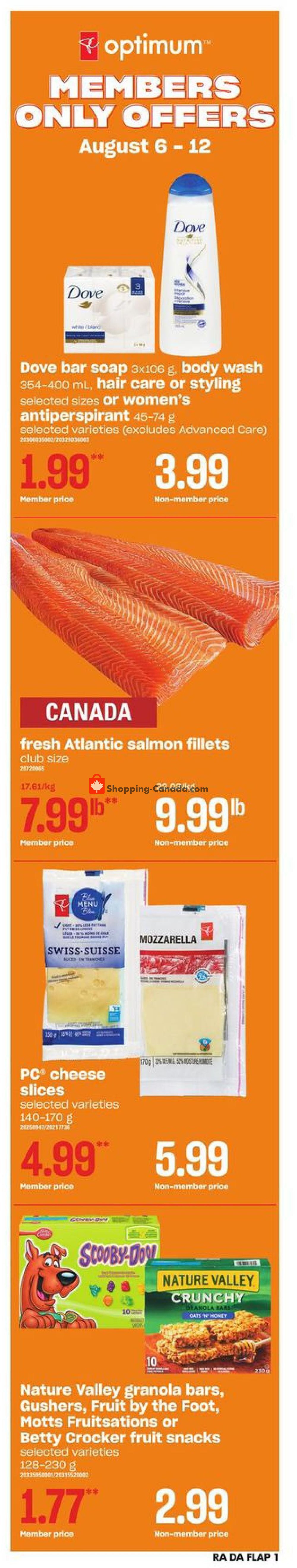 Dominion flyer from Thursday August 6, 2020 to Wednesday August 12, 2020 - page 1