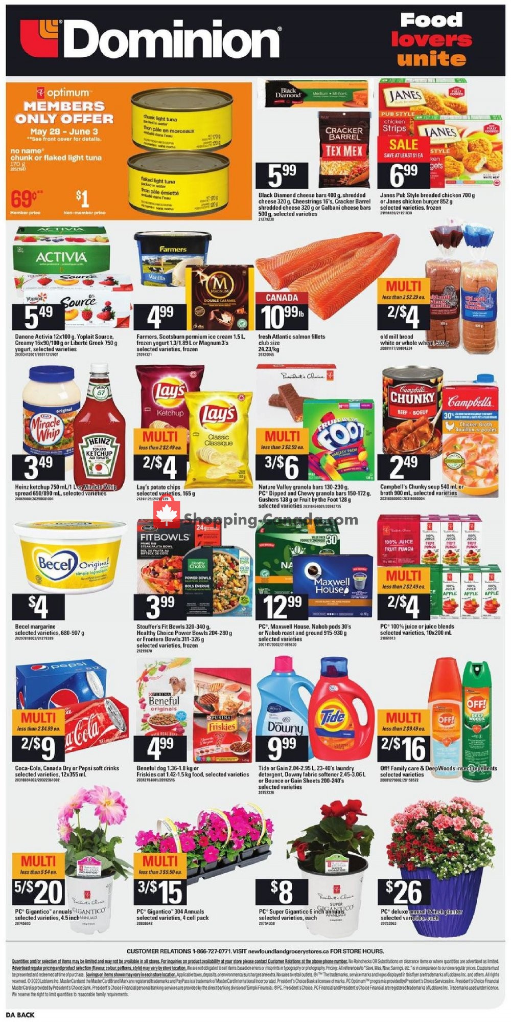 Dominion flyer from Thursday May 28, 2020 to Wednesday June 3, 2020 - page 2