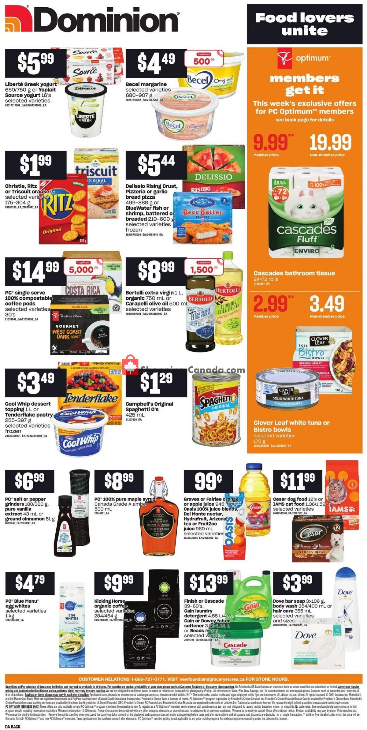 Dominion flyer from Thursday October 7, 2021 to Wednesday October 13, 2021 - page 3