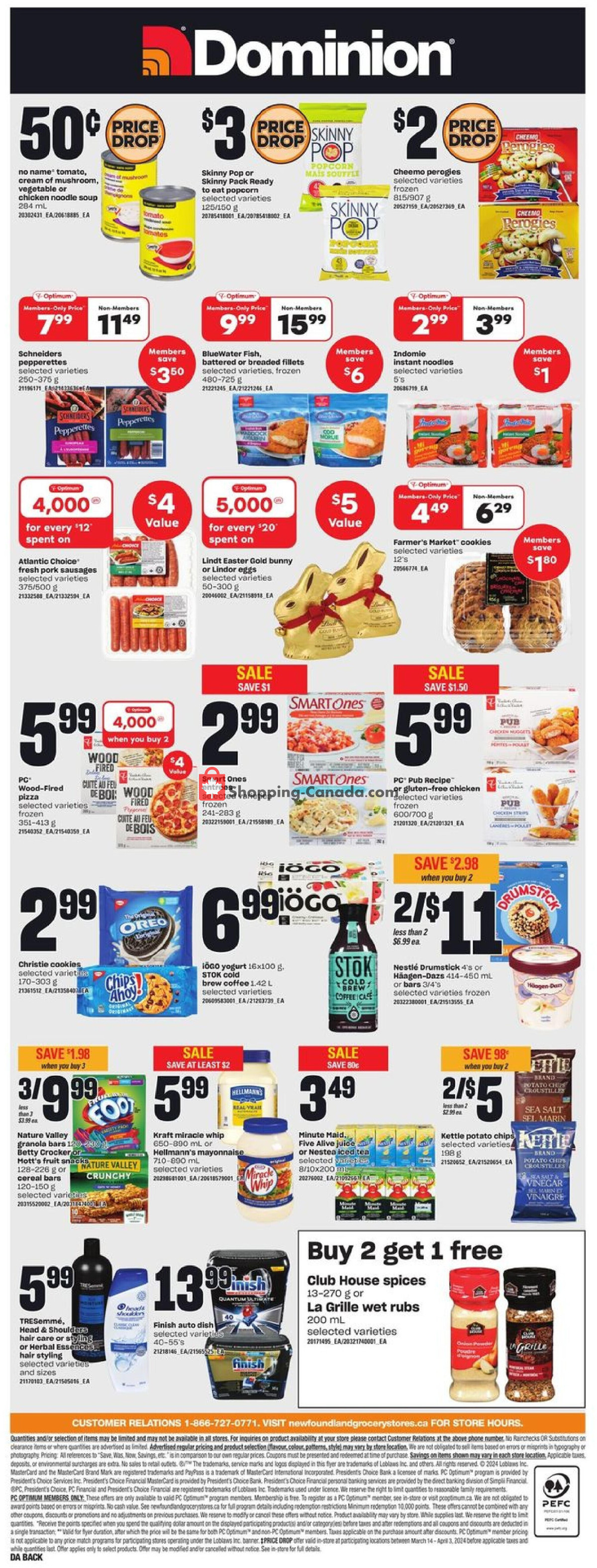 Dominion flyer from Thursday March 14, 2024 to Wednesday March 20, 2024 - page 6