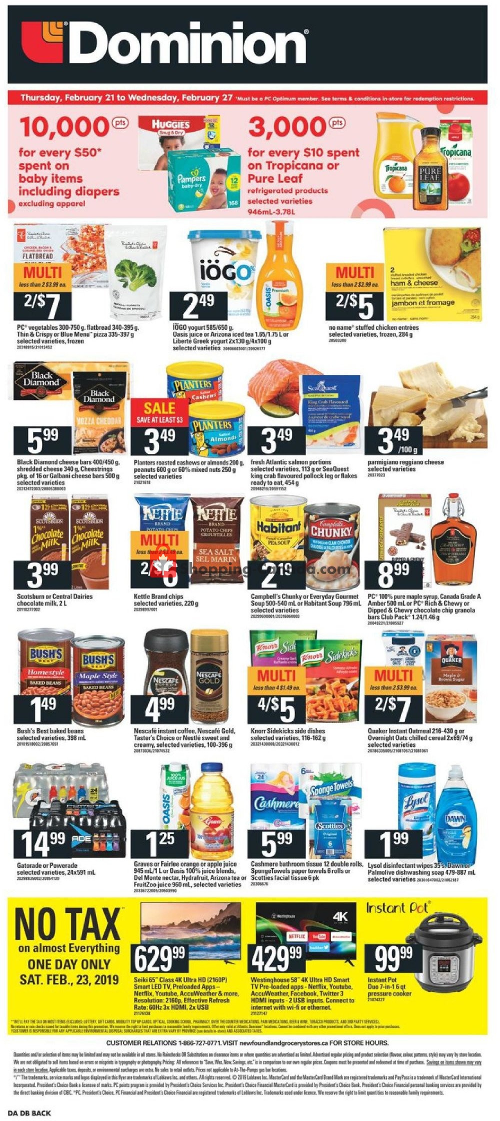 Dominion flyer from Thursday February 21, 2019 to Wednesday February 27, 2019 - page 16