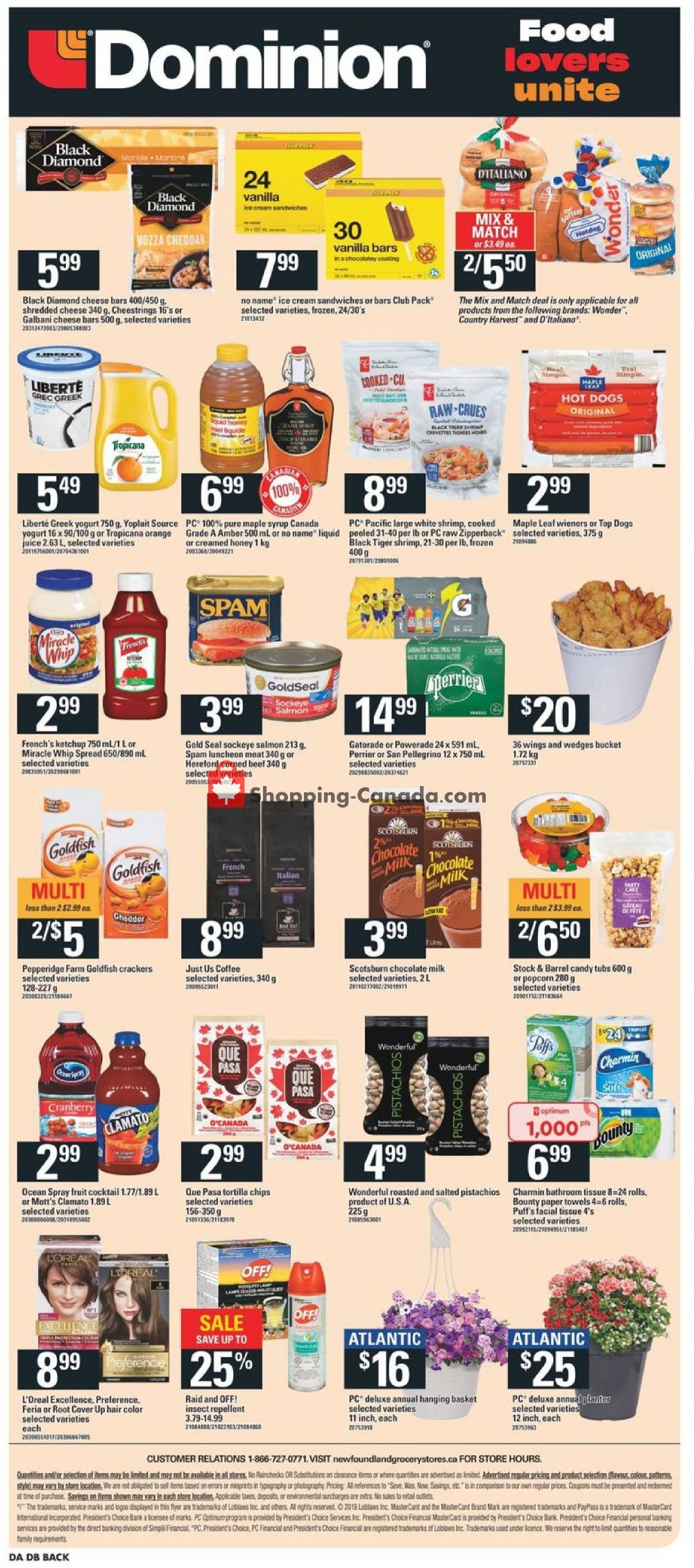 Dominion flyer from Thursday June 27, 2019 to Wednesday July 3, 2019 - page 16