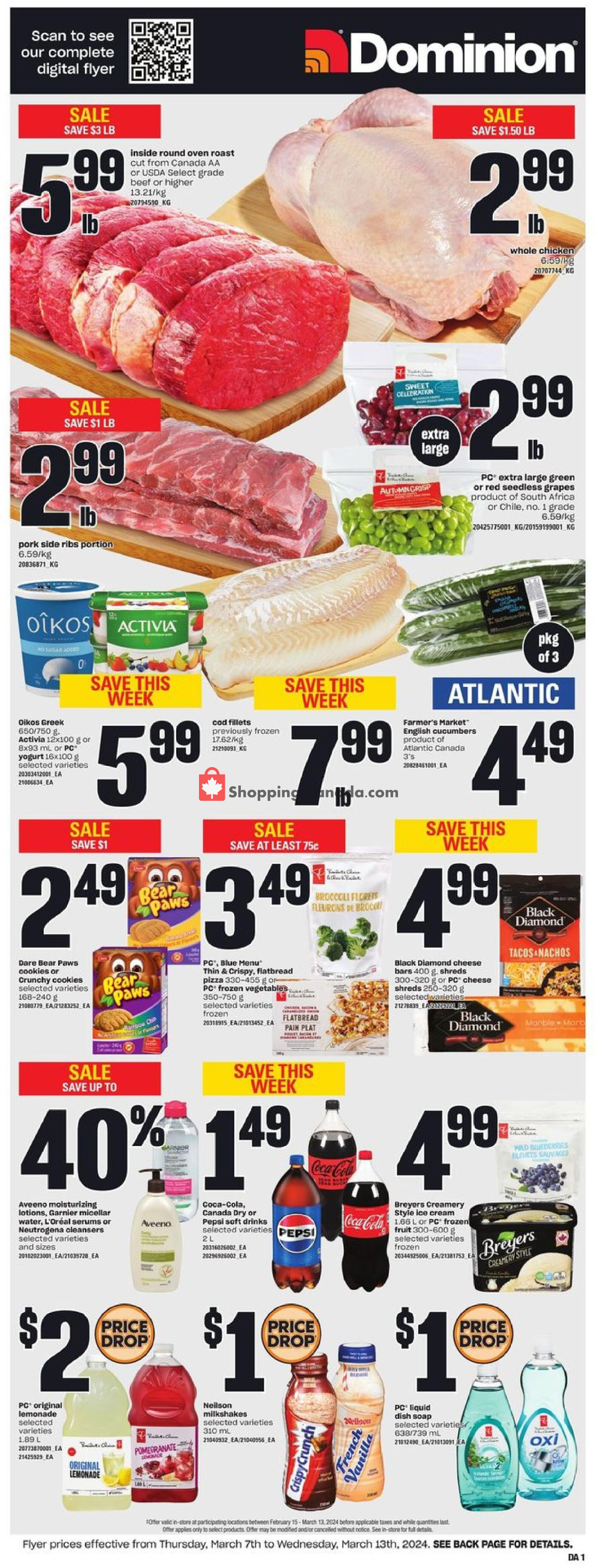 Dominion flyer from Thursday March 7, 2024 to Wednesday March 13, 2024 - page 5