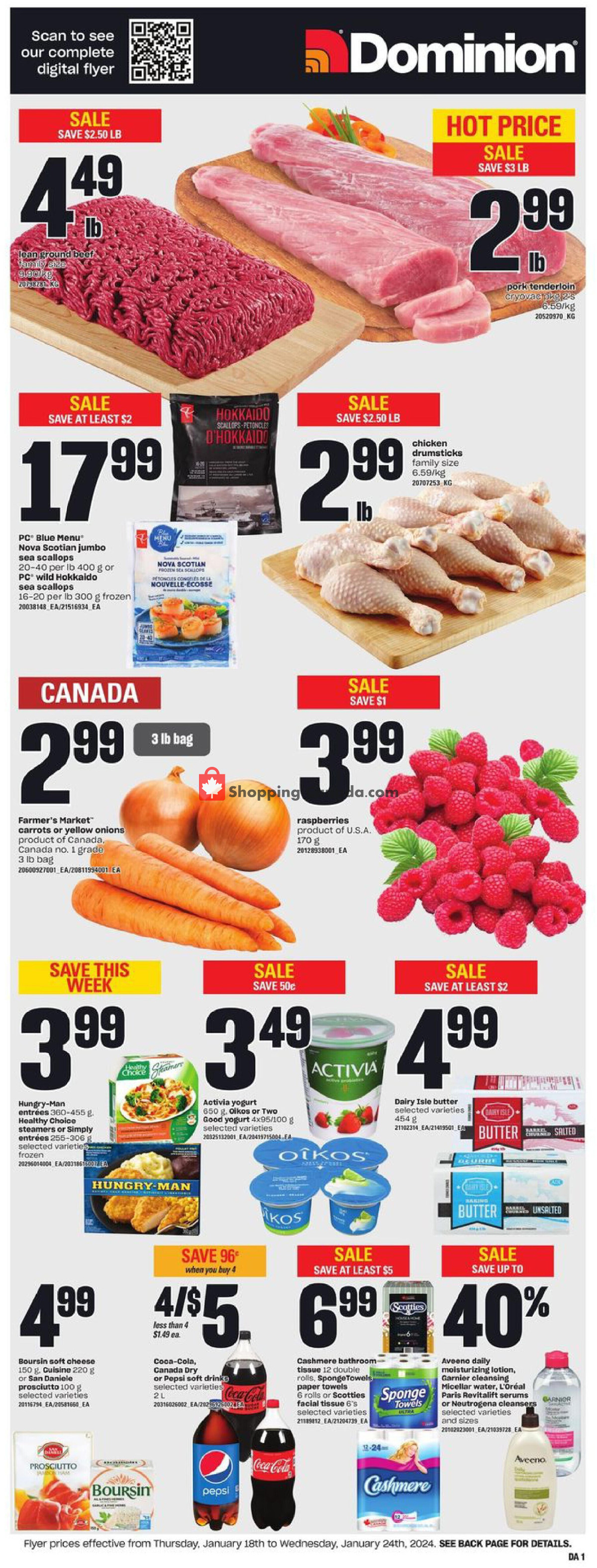 Dominion flyer from Thursday January 18, 2024 to Wednesday January 24, 2024 - page 4