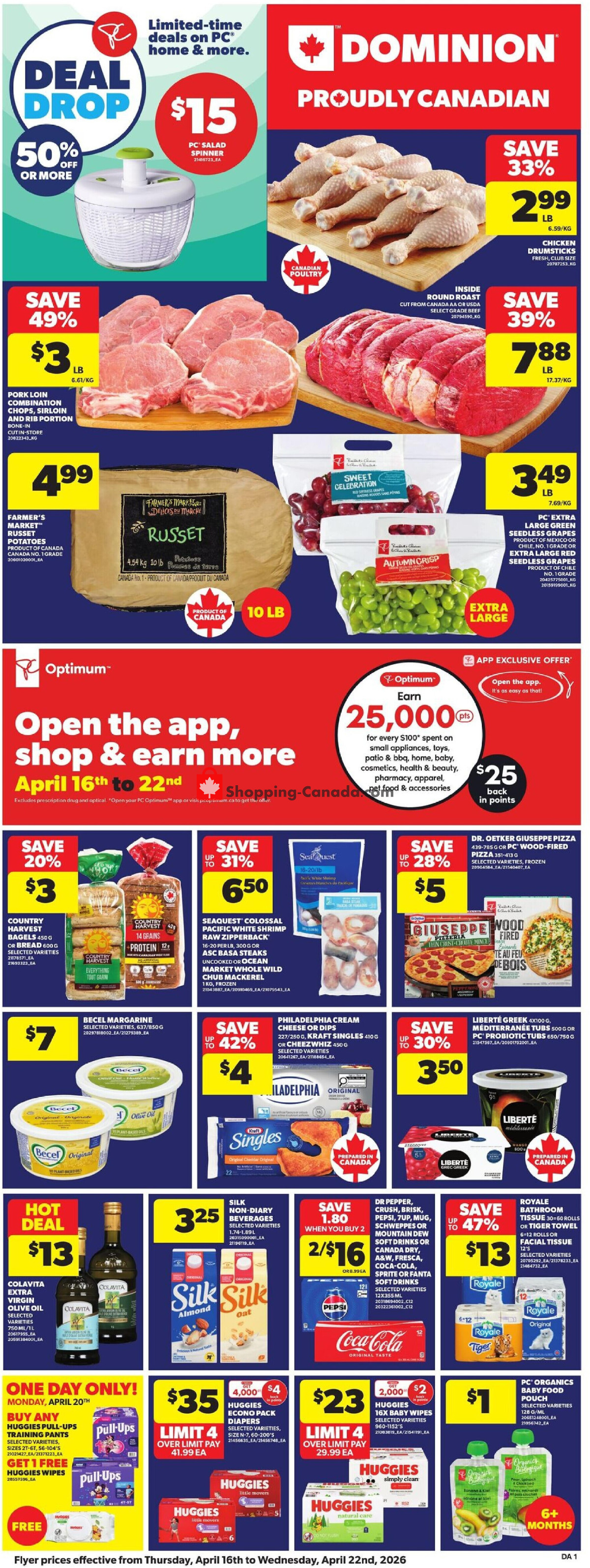 Dominion flyer from Thursday April 16, 2026 to Wednesday April 22, 2026 - page 3