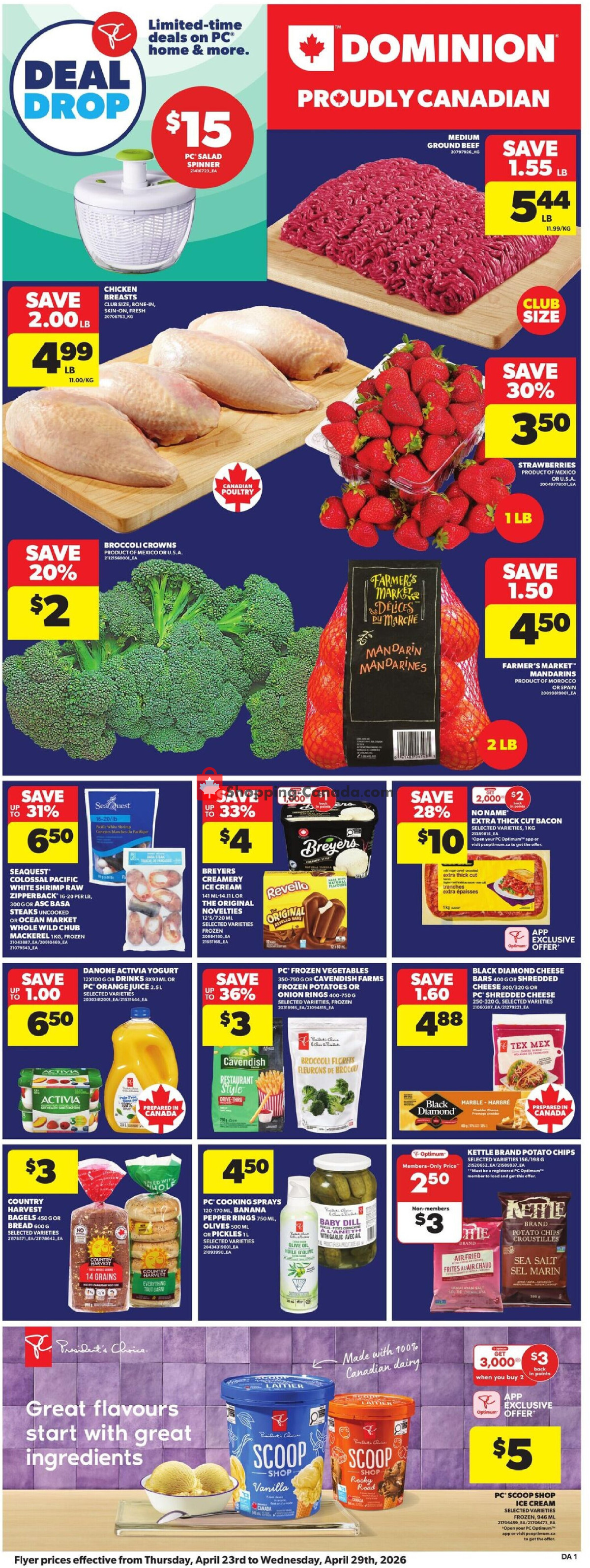 Dominion flyer from Thursday April 23, 2026 to Wednesday April 29, 2026 - page 3