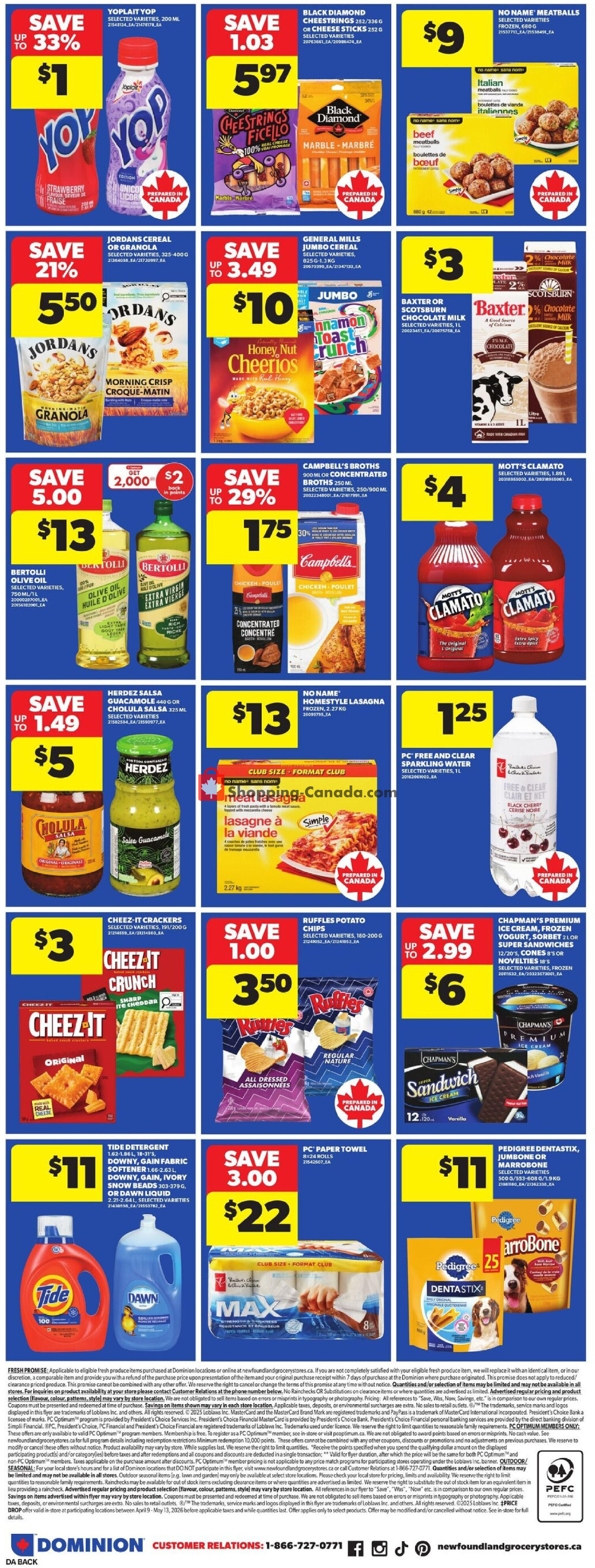 Dominion flyer from Thursday April 23, 2026 to Wednesday April 29, 2026 - page 4