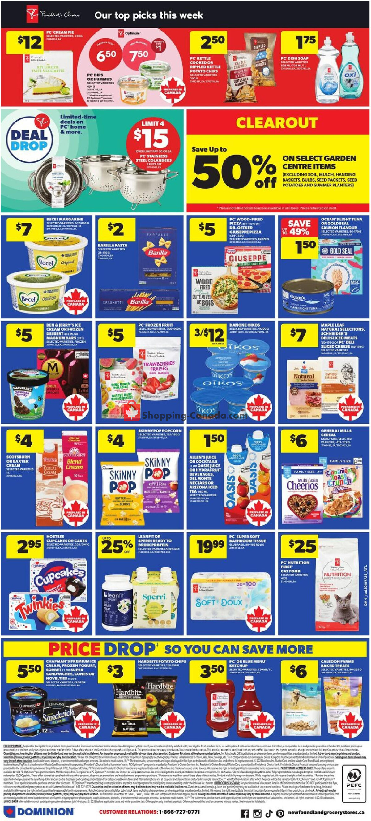 Dominion flyer from Thursday July 23, 2026 to Wednesday July 29, 2026 - page 2