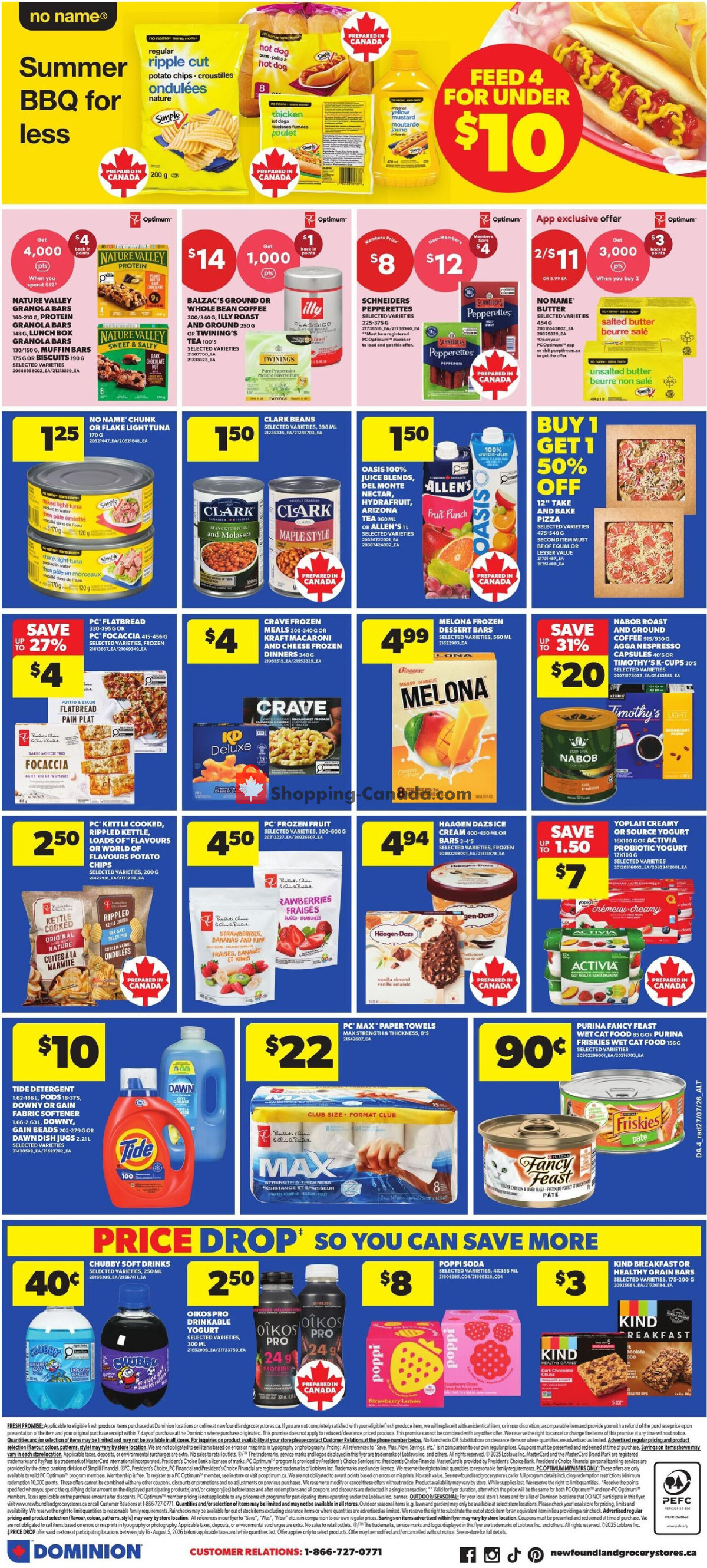 Dominion flyer from Thursday July 30, 2026 to Wednesday August 5, 2026 - page 2