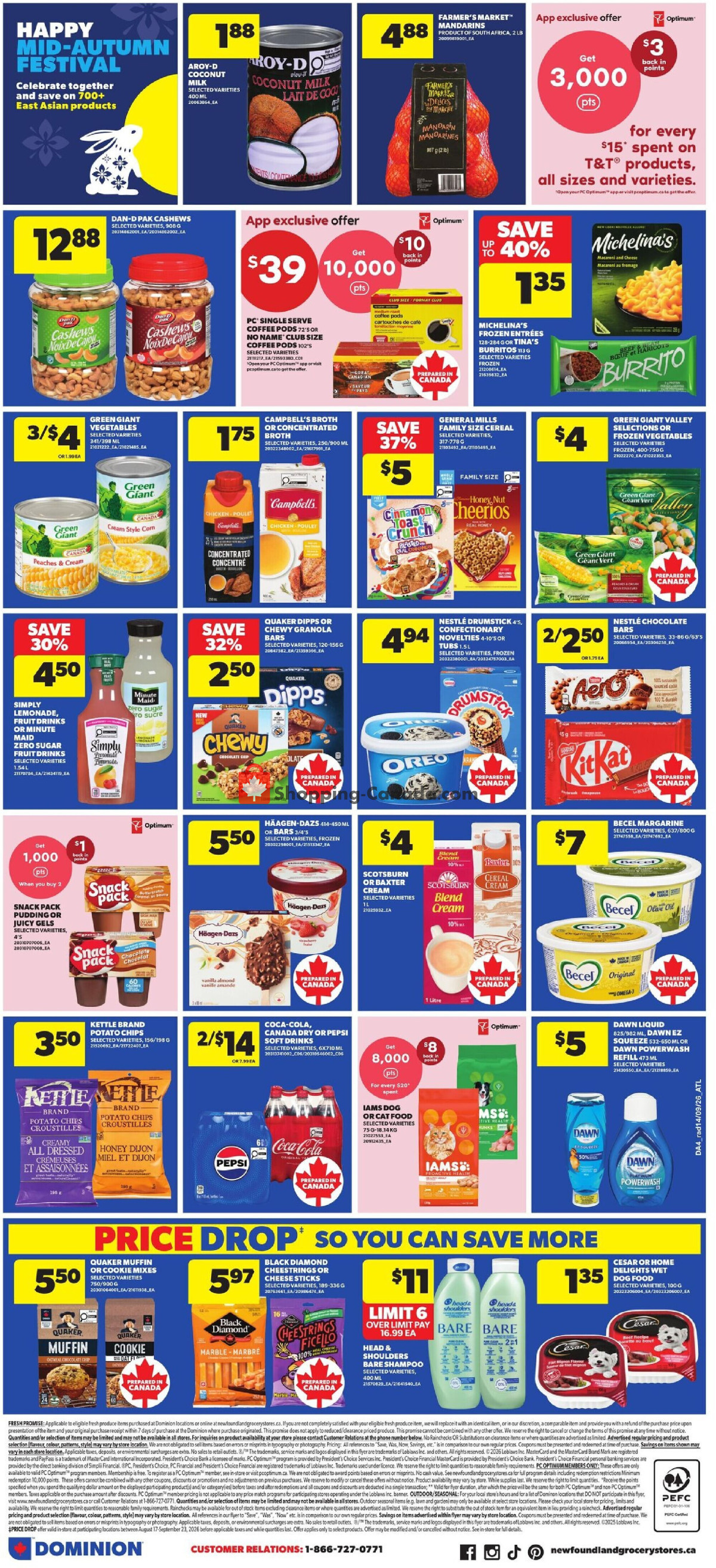 Dominion flyer from Thursday September 17, 2026 to Wednesday September 23, 2026 - page 2