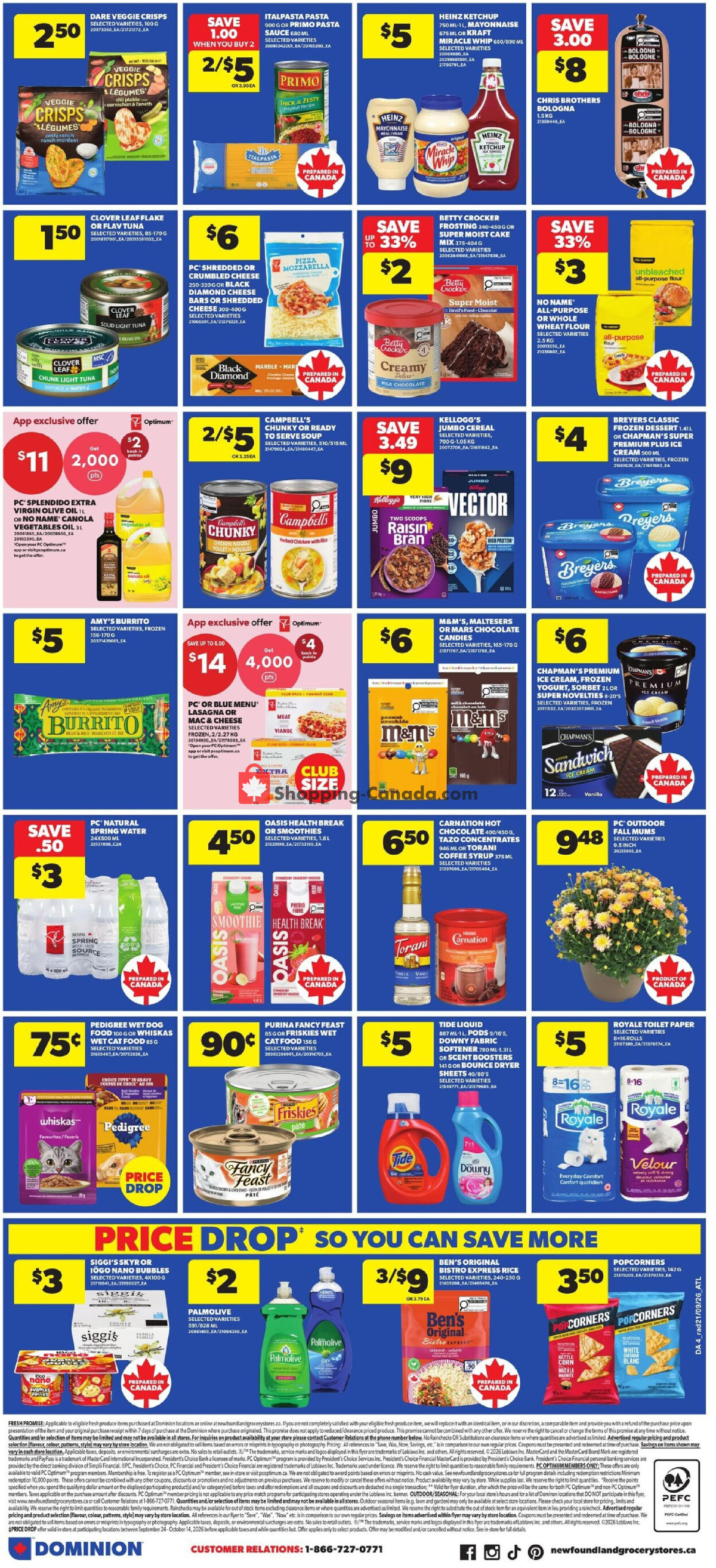 Dominion flyer from Thursday September 24, 2026 to Wednesday September 30, 2026 - page 2