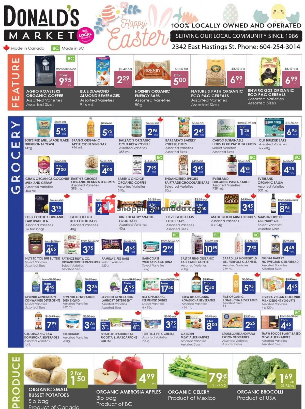 Donald's Market flyer from Thursday April 1, 2021 to Wednesday April 14, 2021 - page 1