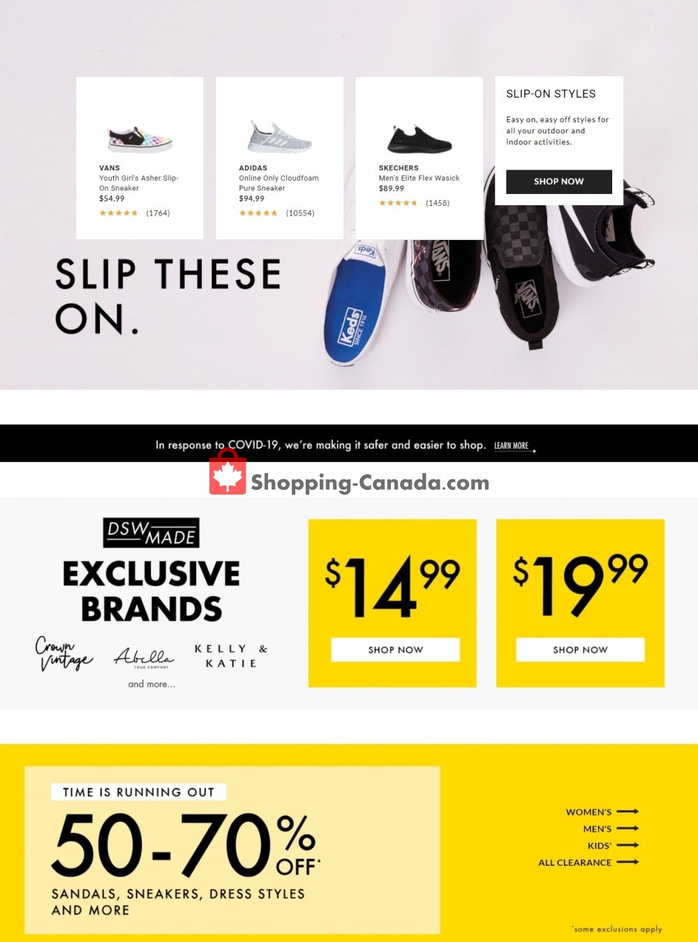 shoe warehouse canada promo code