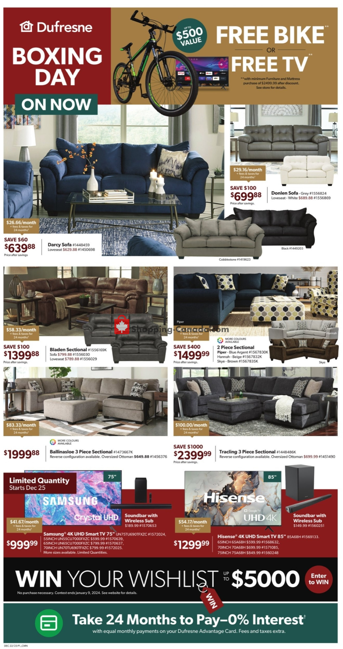 Dufresne flyer from Friday December 22, 2023 to Monday January 8, 2024 - page 3