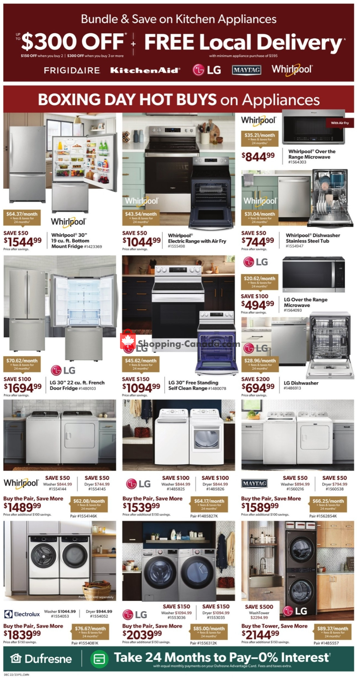 Dufresne flyer from Friday December 22, 2023 to Monday January 8, 2024 - page 5