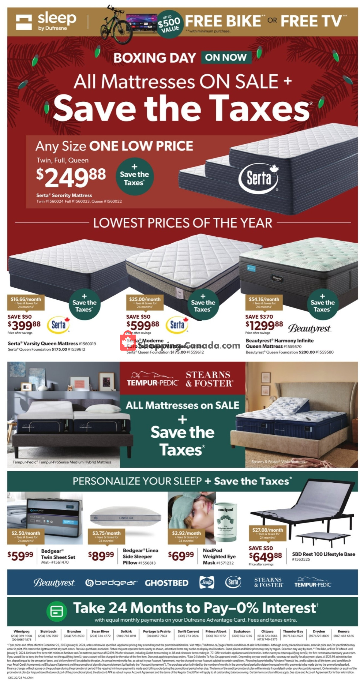 Dufresne flyer from Friday December 22, 2023 to Monday January 8, 2024 - page 6