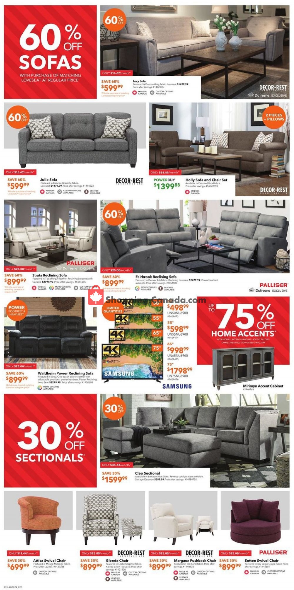 Dufresne flyer from Friday December 28, 2018 to Wednesday January 2, 2019 - page 2