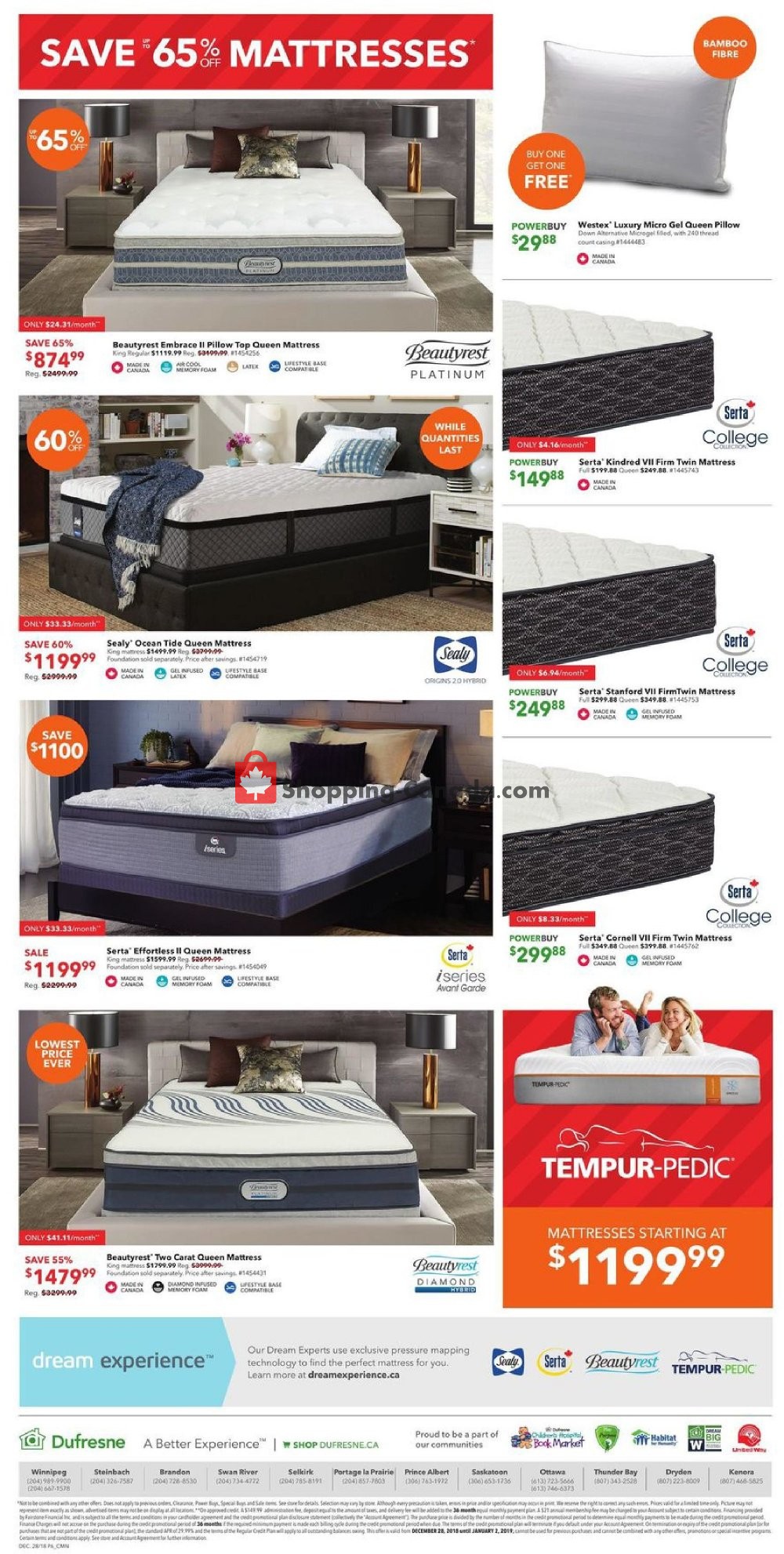 Dufresne flyer from Friday December 28, 2018 to Wednesday January 2, 2019 - page 7