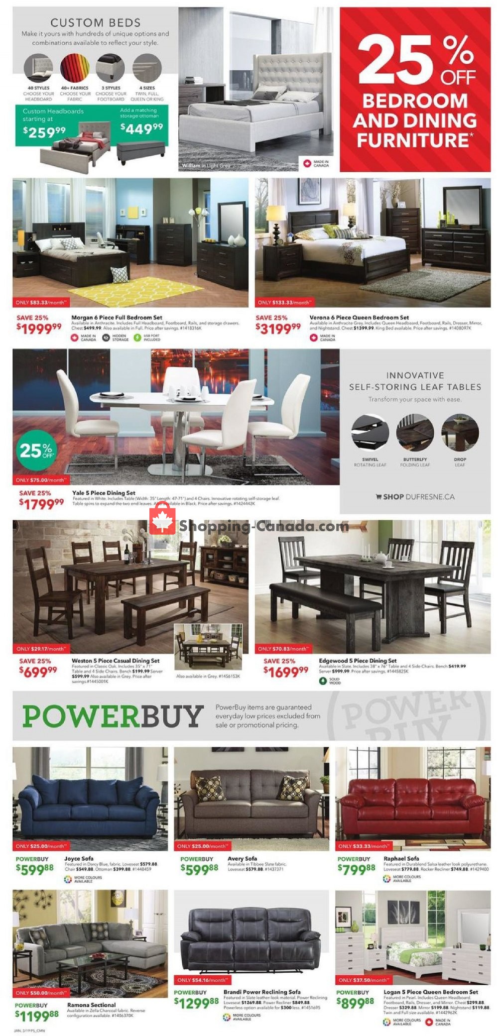 Dufresne flyer from Thursday January 3, 2019 to Wednesday January 16, 2019 - page 6