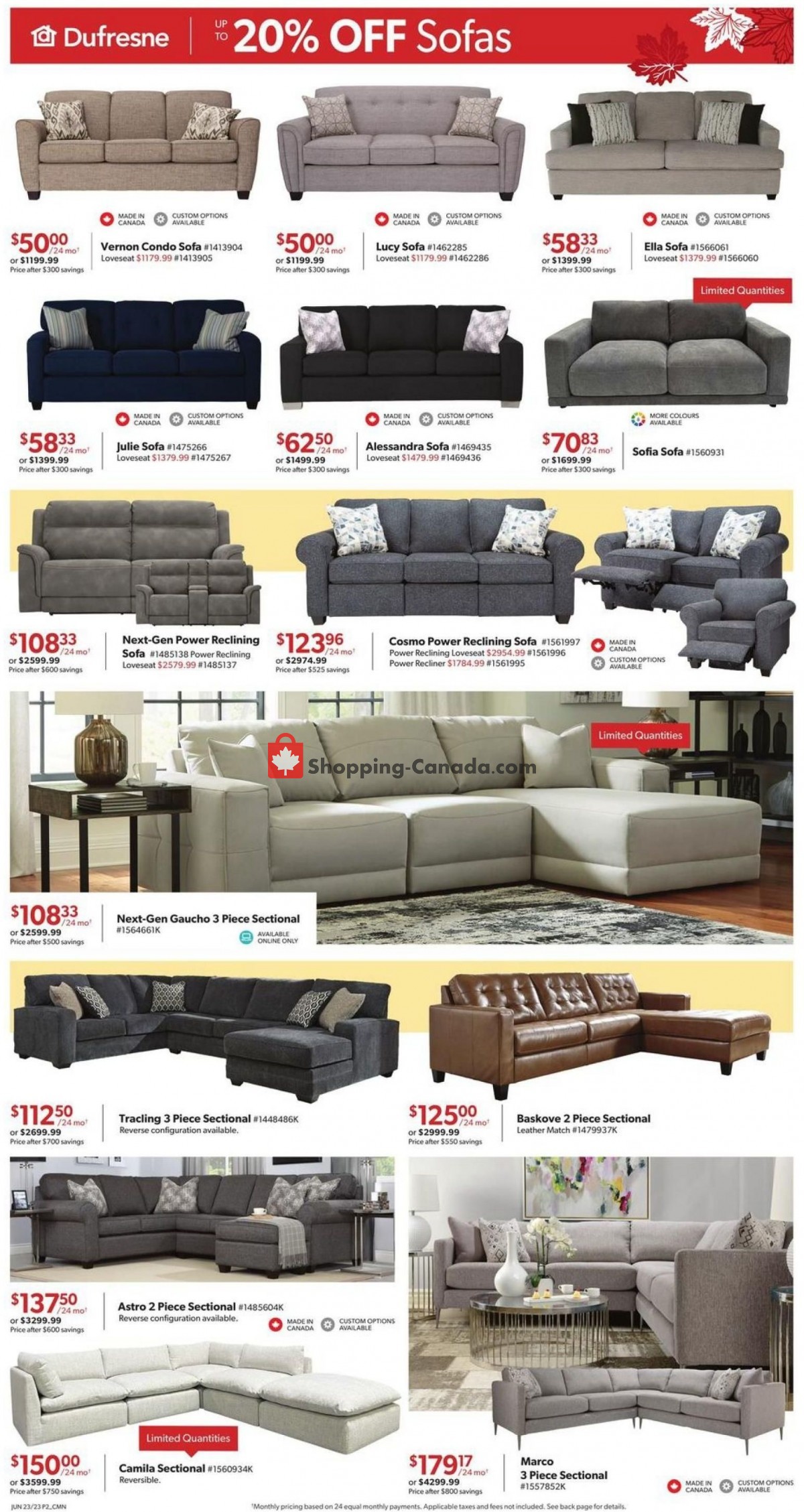 Dufresne flyer from Friday June 23, 2023 to Tuesday July 4, 2023 - page 2