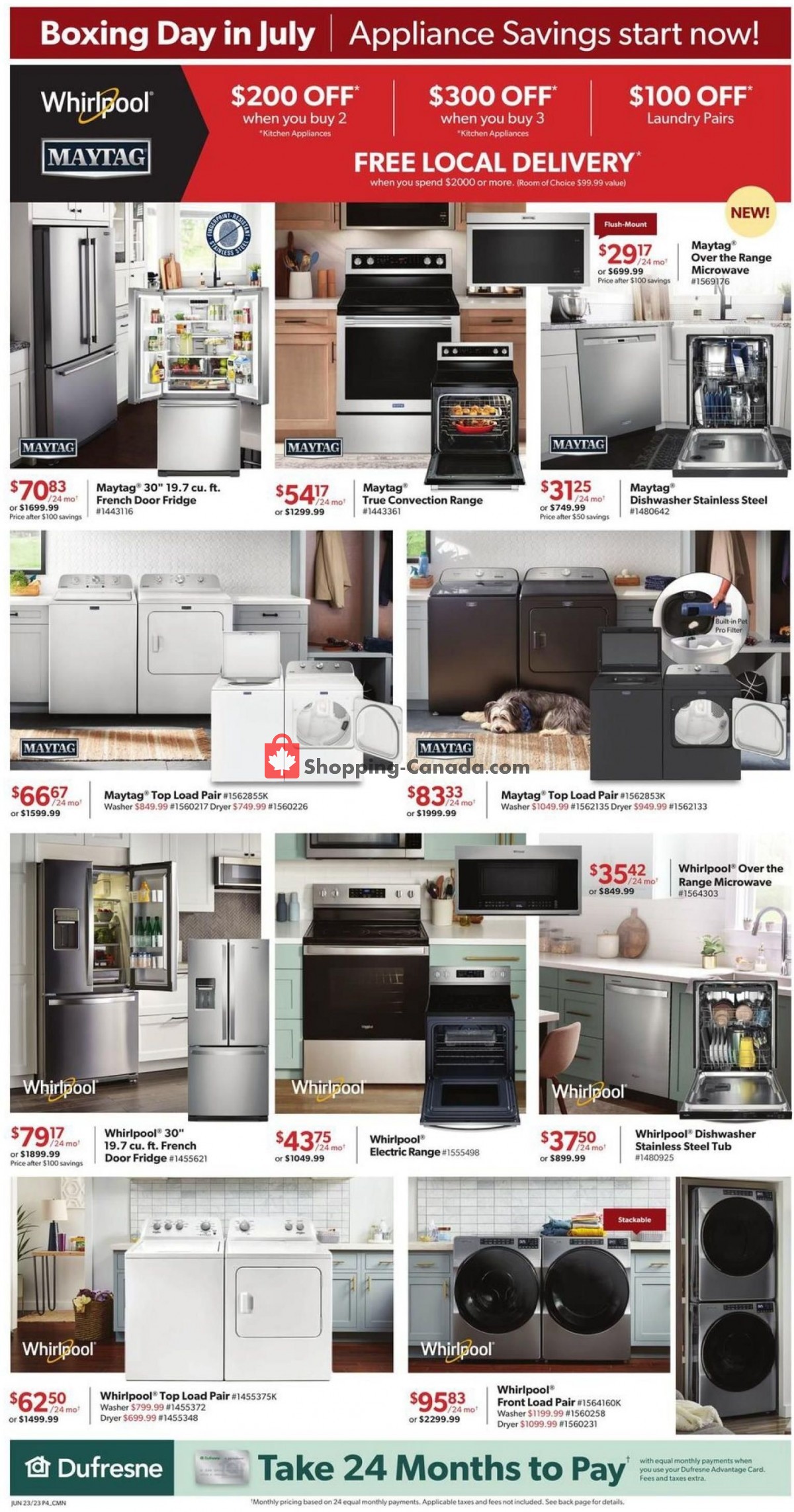 Dufresne flyer from Friday June 23, 2023 to Tuesday July 4, 2023 - page 4