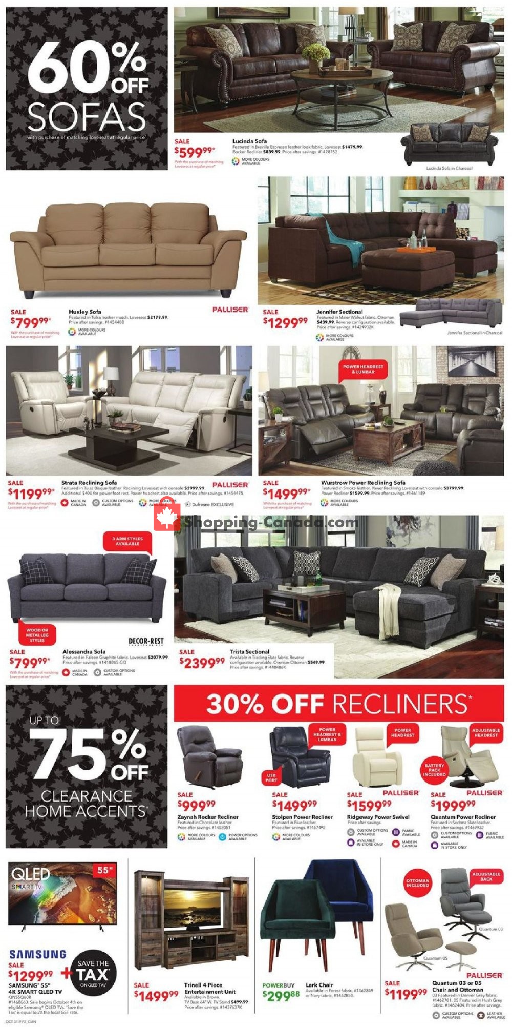 Dufresne flyer from Thursday October 3, 2019 to Wednesday October 16, 2019 - page 2
