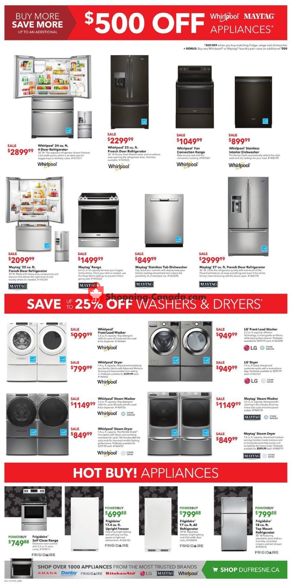 Dufresne flyer from Thursday October 3, 2019 to Wednesday October 16, 2019 - page 6