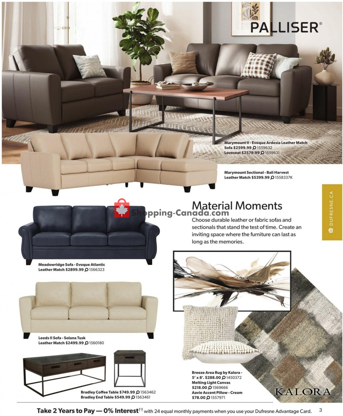 Dufresne flyer from Friday October 13, 2023 to Tuesday October 31, 2023 - page 3