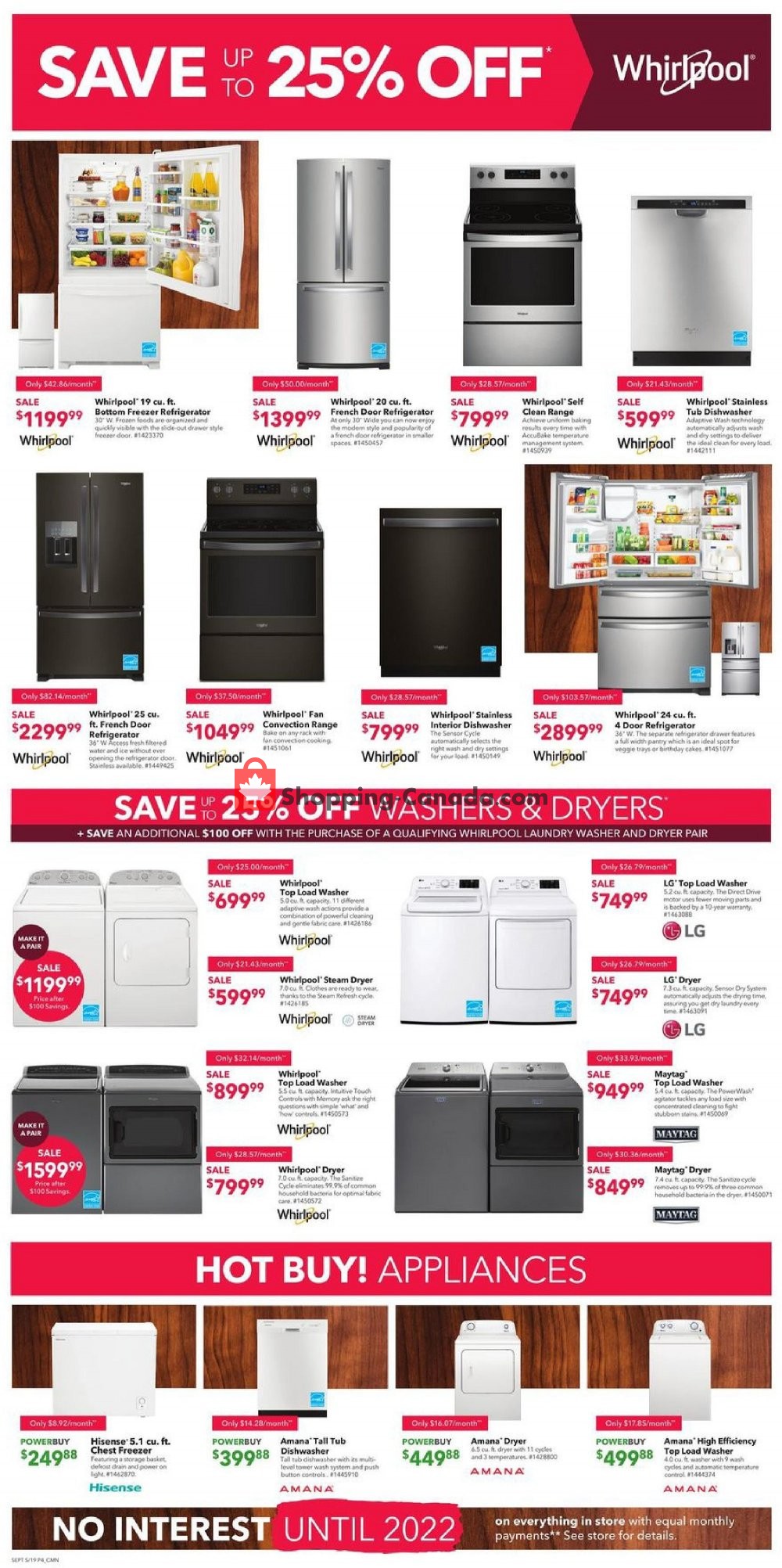 Dufresne flyer from Thursday September 5, 2019 to Wednesday September 18, 2019 - page 5