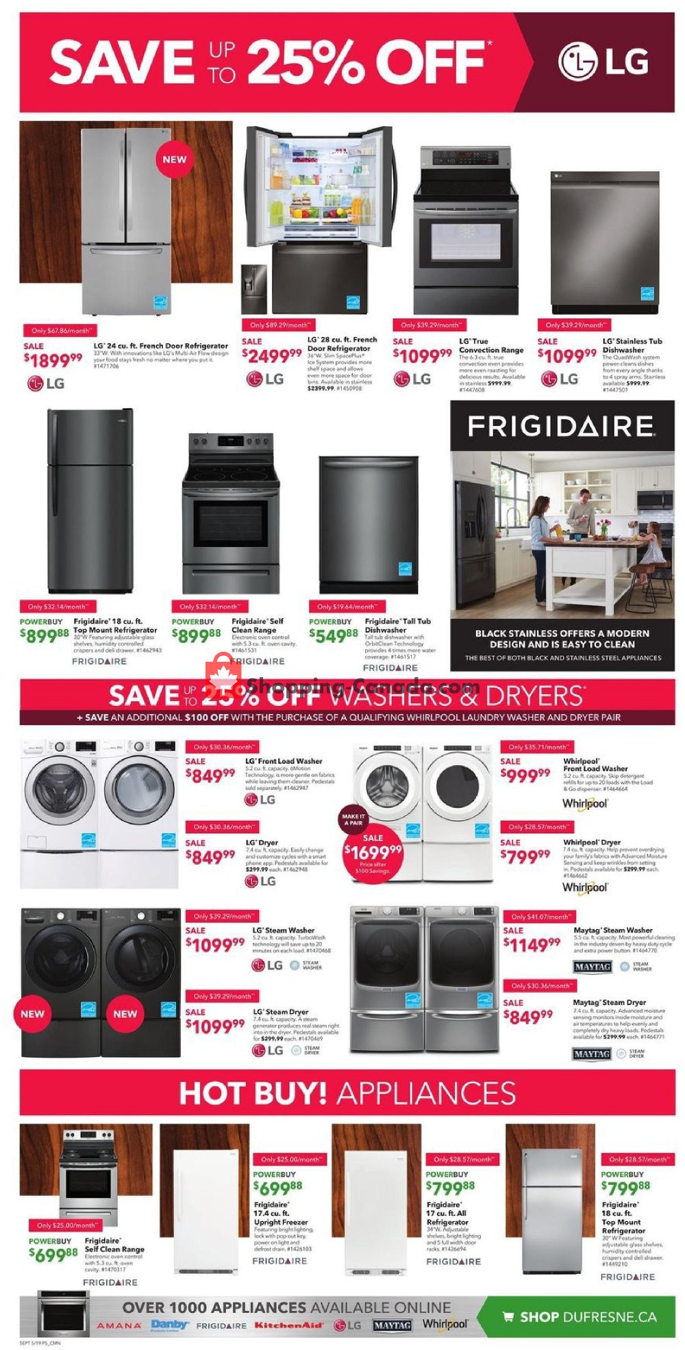 Dufresne flyer from Thursday September 5, 2019 to Wednesday September 18, 2019 - page 6