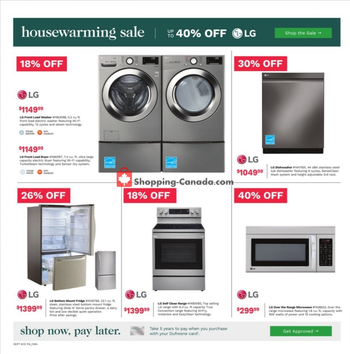 Dufresne flyer from Wednesday September 8, 2021 to Thursday September 16, 2021 - page 6