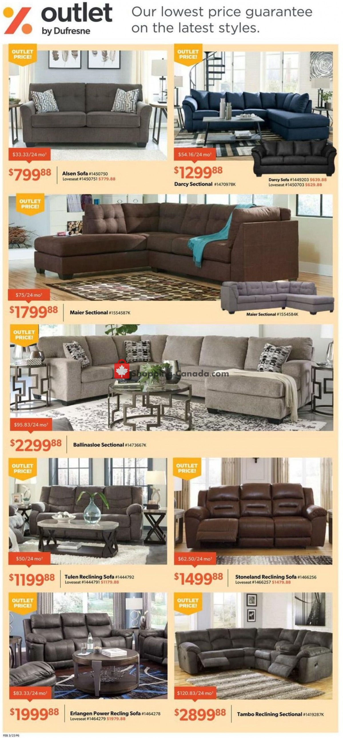 Dufresne Canada, flyer (Savings Offer) February 3 February 14