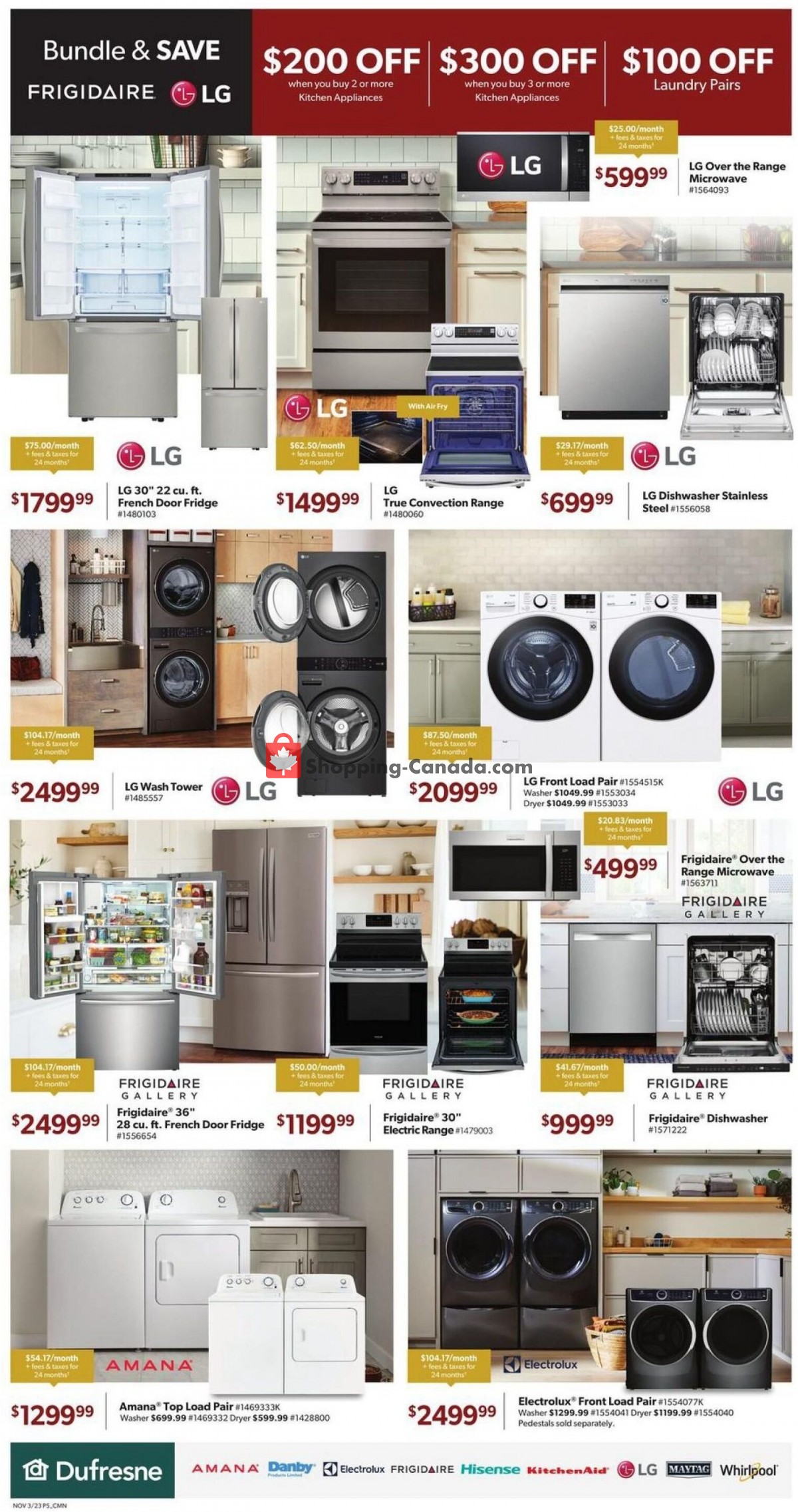 Dufresne flyer from Friday November 3, 2023 to Wednesday November 15, 2023 - page 5