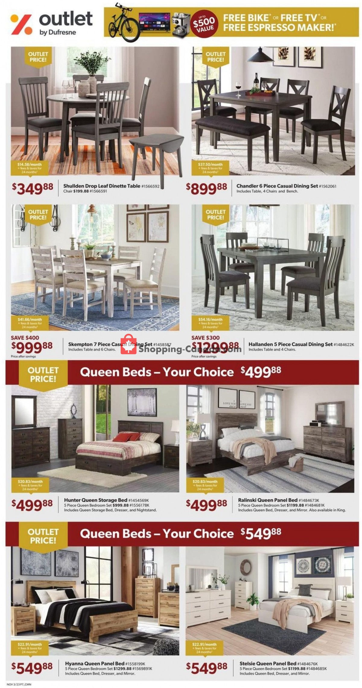 Dufresne flyer from Friday November 3, 2023 to Wednesday November 15, 2023 - page 7