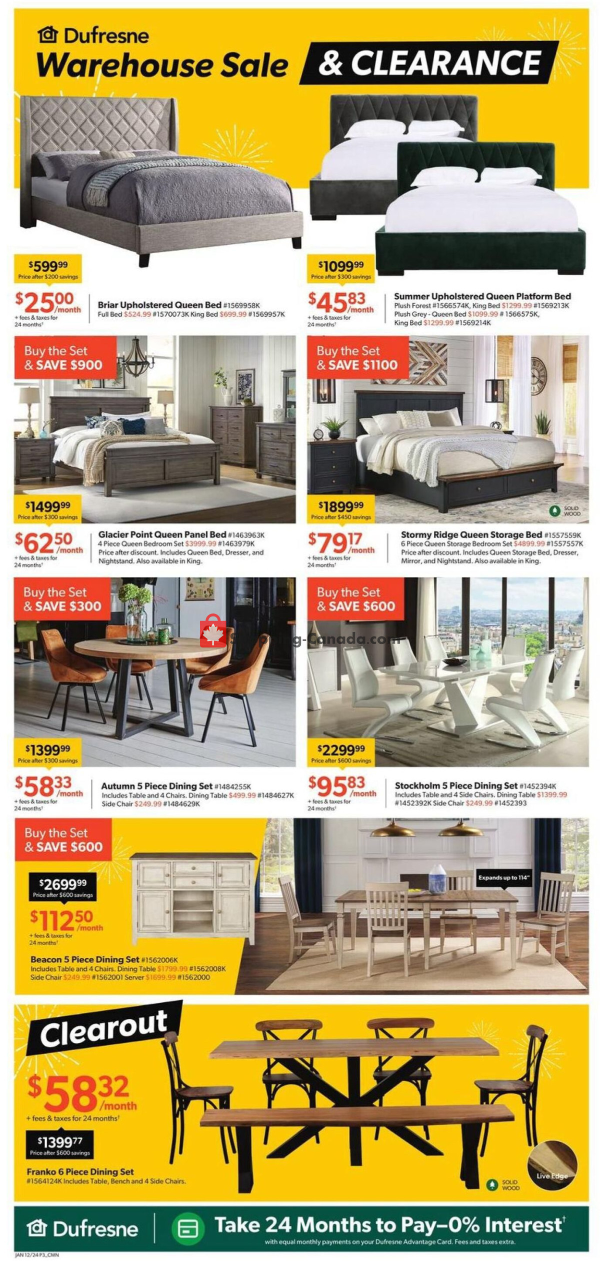 Dufresne flyer from Friday January 12, 2024 to Wednesday January 31, 2024 - page 3