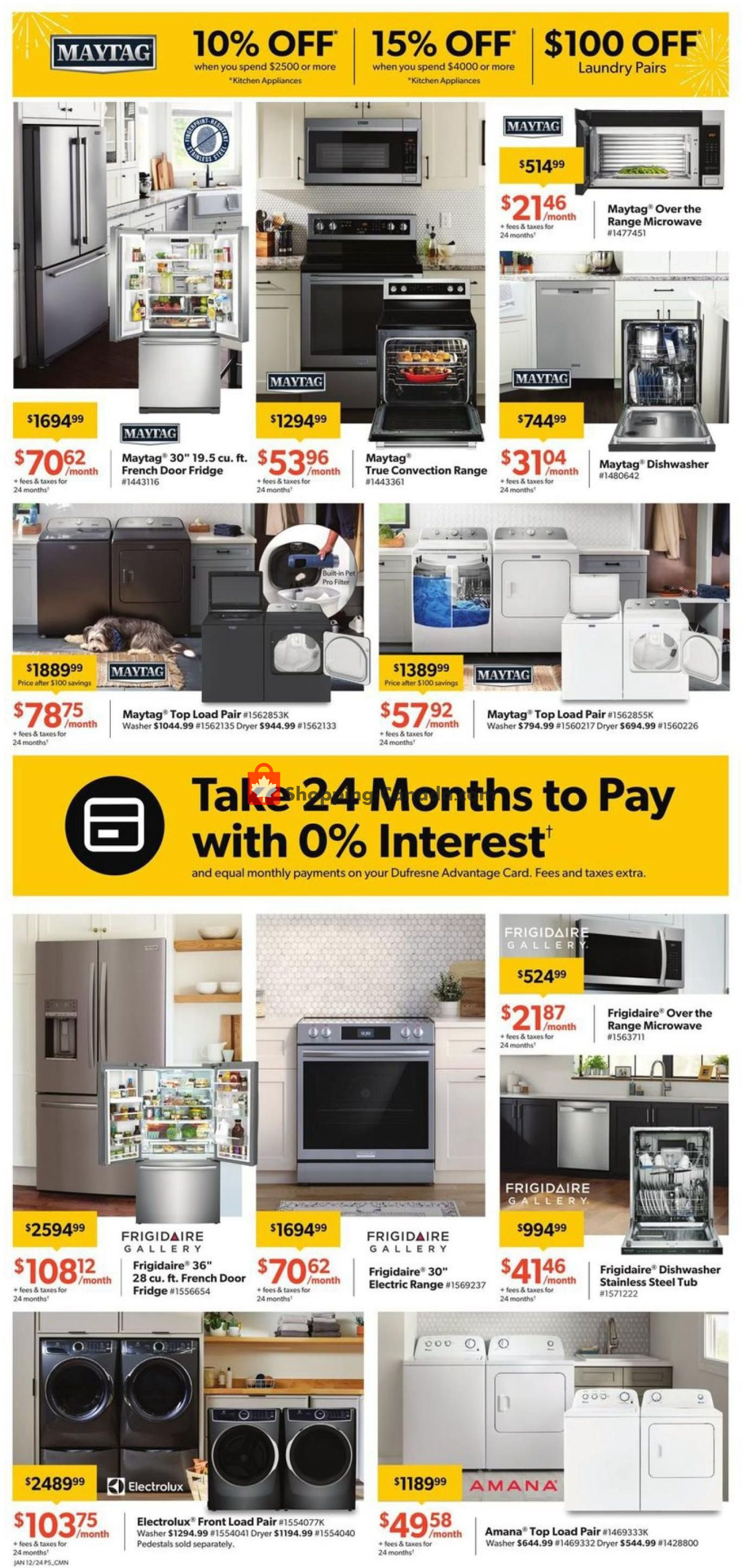 Dufresne flyer from Friday January 12, 2024 to Wednesday January 31, 2024 - page 5