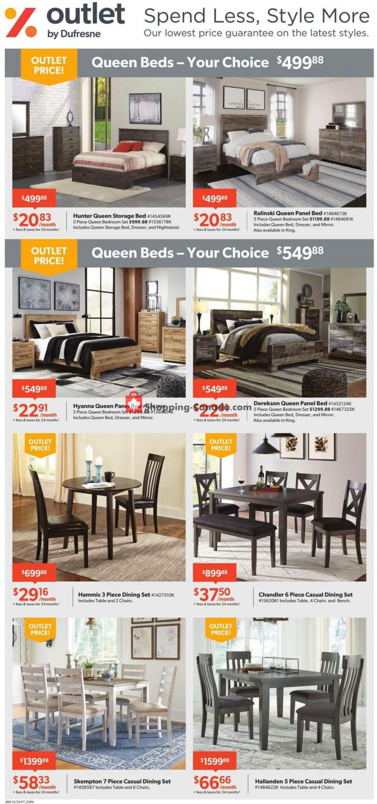 Dufresne flyer from Friday January 12, 2024 to Wednesday January 31, 2024 - page 7