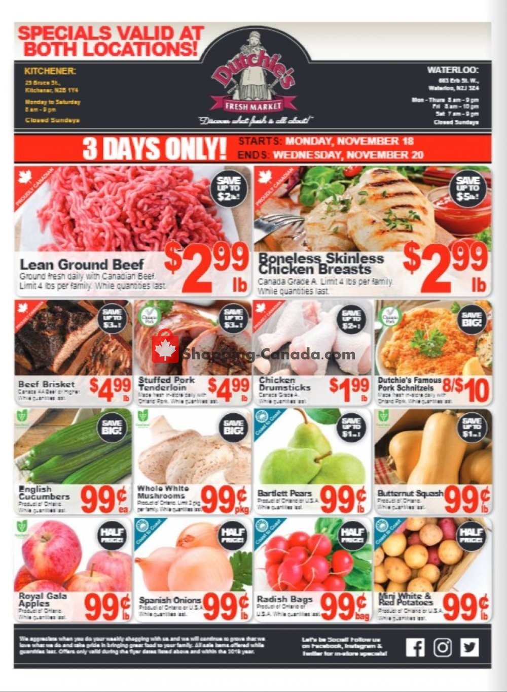 Dutchie's Fresh Market flyer from Thursday November 14, 2019 to Saturday November 16, 2019 - page 2