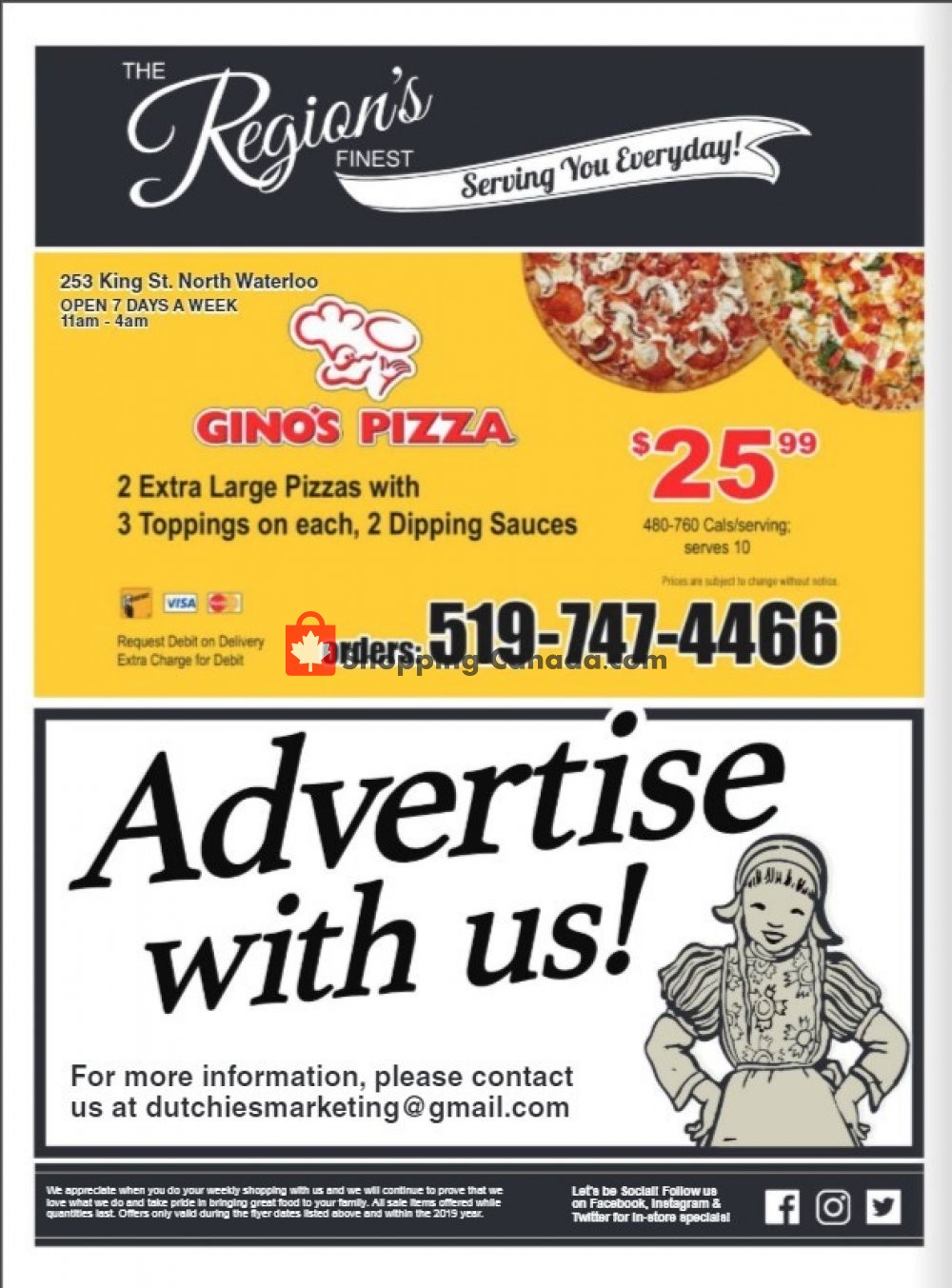 Dutchie's Fresh Market flyer from Thursday November 14, 2019 to Saturday November 16, 2019 - page 4